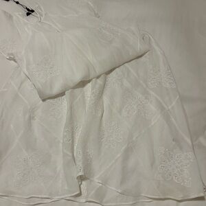 Rag and Bone white eyelet maxi dress